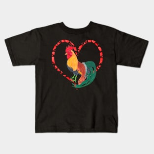 YOKOHAMA CHICKEN HEART Kids T-Shirt